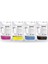 Ink 1000 Ml Uyumlu , Yazıcılar Uyumlu 4 Renk 1000 Ml Mürekkep Seti ( Akıllı 2