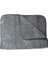 2316 Mikrofiber Peluş Oto Kurulama ve Temizlik Bezi Büyük Boy 60X90 Cm. Gri̇ 1