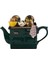 Breakfast Aga Style Büyük Seramik Yeşil Teapot 1