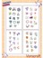 4'lü Bahar Çiçek Sticker Set Ajanda Bullet Journal Set A045 2