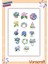 4'lü Bahar Çiçek Sticker Set Ajanda Bullet Journal Set A045 3
