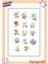 4'lü Bahar Çiçek Sticker Set Ajanda Bullet Journal Set A045 4