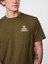 Erkek Haki Pocket Grafik T-Shirt 3