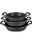 3pcs Döküm Sahan Tava Set 18-20-22CM (4887) 1