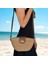 Hasır Clutch Çanta Omuz Çantası LD587 1