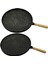 Çift Taraflı Döküm Granit Bazlama - Gözleme Tavası 36CM (4887) 1
