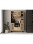 Kahve Köşesi 120 cm %100 Mdf Panjur Kapak Çok Amaçlı Dolap 1