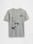 Erkek Çocuk Gri Grafik Baskılı T-Shirt 1