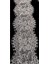 Beyaz Ara Sakallı Dantel 12 cm ( 3 mt ) 2