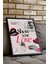 Siyah Çerçeveli Tablo, Show Your Love Tipografisi, Aşk Temalı Kolaj Poster No: 107631 5