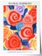 Çerçevesiz Poster, Renkli Güller, Floral Harmony Yazılı, Modern Grafik Poster No: 107615 1