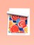 Çerçevesiz Poster, Renkli Güller, Floral Harmony Yazılı, Modern Grafik Poster No: 107615 2
