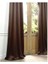 Depo Home Taç Karartma Blackout Pilesiz Fon Perde Tek Kanat Kahverengi BLCKHVRNG001, Kahverengi, 100 x 250 2
