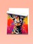 Çerçevesiz Poster, Zürafa, Renkli Sıçrama Efektli Arka Plan, Pop Art Poster No: 106589 2