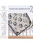 Dedi SHERPA%100 Organik Pamuk Örme Peluş Katmanlı Bebek Battaniyesi 75X95 cm - Rahat ve Sıcak Yenidoğan Temelleri - Kreş, Beşik, Bebek Arabası Için Yumuşak Kundak Örtüsü (Mavi) 2