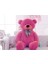 Sevimli Peluş Şaşkın Ayı 80 cm - Sevgiliye Özel Hediye Fuşya 2