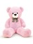 cm Rengarenk Papyonlu Peluş Ayıcık -% 100 Yerli Pembe 1