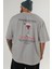 Manhattan Kokteyl Baskılı Oversize T-Shirt Erkek Kadın %100 Pamuk Bisiklet Yaka Tişort 5