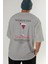 Manhattan Kokteyl Baskılı Oversize T-Shirt Erkek Kadın %100 Pamuk Bisiklet Yaka Tişort 6