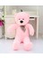 Özel Hediye - 140 cm Papyonlu Peluş Ayıcık. 140CMAYI (Pembe) 1