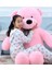 Özel Hediye - 140 cm Papyonlu Peluş Ayıcık. 140CMAYI (Pembe) 2