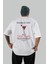 Manhattan Kokteyl Baskılı Oversize T-Shirt Erkek Kadın %100 Pamuk Bisiklet Yaka Tişort 1