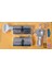 Kilit 264 Ortak Anahtarlı 2'li Set (Snc+Smc) Kilit Silindiri, Barel (68 Mm) 1