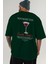 Manhattan Kokteyl Baskılı Oversize T-Shirt Erkek Kadın %100 Pamuk Bisiklet Yaka Tişort 6