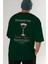 Manhattan Kokteyl Baskılı Oversize T-Shirt Erkek Kadın %100 Pamuk Bisiklet Yaka Tişort 7