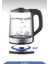 SK-8032 Cam Kettle Kablosuz Su Isıtıcı 1.8l 3