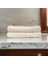 HOME%100 Bambu Havlu Takımı Vücut Havlusu 90X145 Cm, Baş Havlusu 50X85 Cm, Ekstra Yumuşaklık (Krem) 3