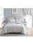 Ashley Home | Lindy Collection | Lüks Ultra Yumuşak Pamuk Yorgan, Tüm Sezon Premium 7 Parça Set, Ev Dekoru Için Şık Zarif Tasarım, Kral, Yeşil 2