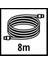 Spiral Hortum 8 M, Turuncu 2
