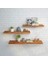 Real Wood Yüzer Raf,duvara Monte,afloat Raf Fsc Canlı Kenarlı Kama,akasya Ahşap Asma Depolama Rafı Yatak Odası, Oturma Odası, Banyo, Mutfak, Ofis Dekorasyonu Için (900X250X38MM, Altın Teak) 2