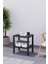 Life 2 Katlı Plastik Siyah Banyo Mutfak Rafı MIT1055 2