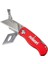 62845 Folding Lock-Back Knife, Red, Grey 2