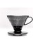 V60 02 Plastik Dripper ve 40’lı Filtre Kağıdı Seti, Siyah Şeffaf 2