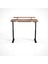 Regula Desk Solid N - Elektrikli Yüksekliği Ayarlanabilir Natürel Kenar Masif Ceviz Çalışma Masası - Siyah Ayak, Ceviz Masif Tabla, 180X80 cm 6