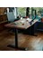 Regula Desk Solid N - Elektrikli Yüksekliği Ayarlanabilir Natürel Kenar Masif Ceviz Çalışma Masası - Siyah Ayak, Ceviz Masif Tabla, 180X80 cm 7