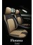Alfa Romeo 156 1997–2007 Floransa Serisi Eviza Bej Siyah Koltuk Kılıfı 1