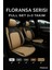 Alfa Romeo Gt 2004 Sonrası Floransa Serisi Eviza Bej Siyah Koltuk Kılıfı 3