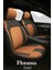 Kia Soul 2016-2019 Floransa Serisi Eviza Taba Siyah Koltuk Kılıfı 1
