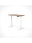 Regula Desk Solid S - Elektrikli Yüksekliği Ayarlanabilir Düz Kenar Masif Ceviz Çalışma Masası - Beyaz Ayak, Ceviz Masif Tabla, 150X75 cm 8