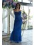 Saks Pul Taş Işlemeli Straplez Balık Abiye 9705304.26 3