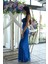 Saks Pul Taş Işlemeli Straplez Balık Abiye 9705304.26 5