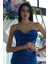 Saks Pul Taş Işlemeli Straplez Balık Abiye 9705304.26 7