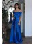 Saks Fiyonk Yaka Taş Detaylı Abiye 9705541.26 3