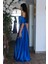 Saks Fiyonk Yaka Taş Detaylı Abiye 9705541.26 8