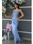 Bebe Mavi Göğüs Pul ve Taşlı Saten Abiye 9705294.449 1