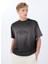 Bisiklet Yaka Siyah Erkek T-Shirt 12276661_JCOHORIZON Fade Spray Tee 1